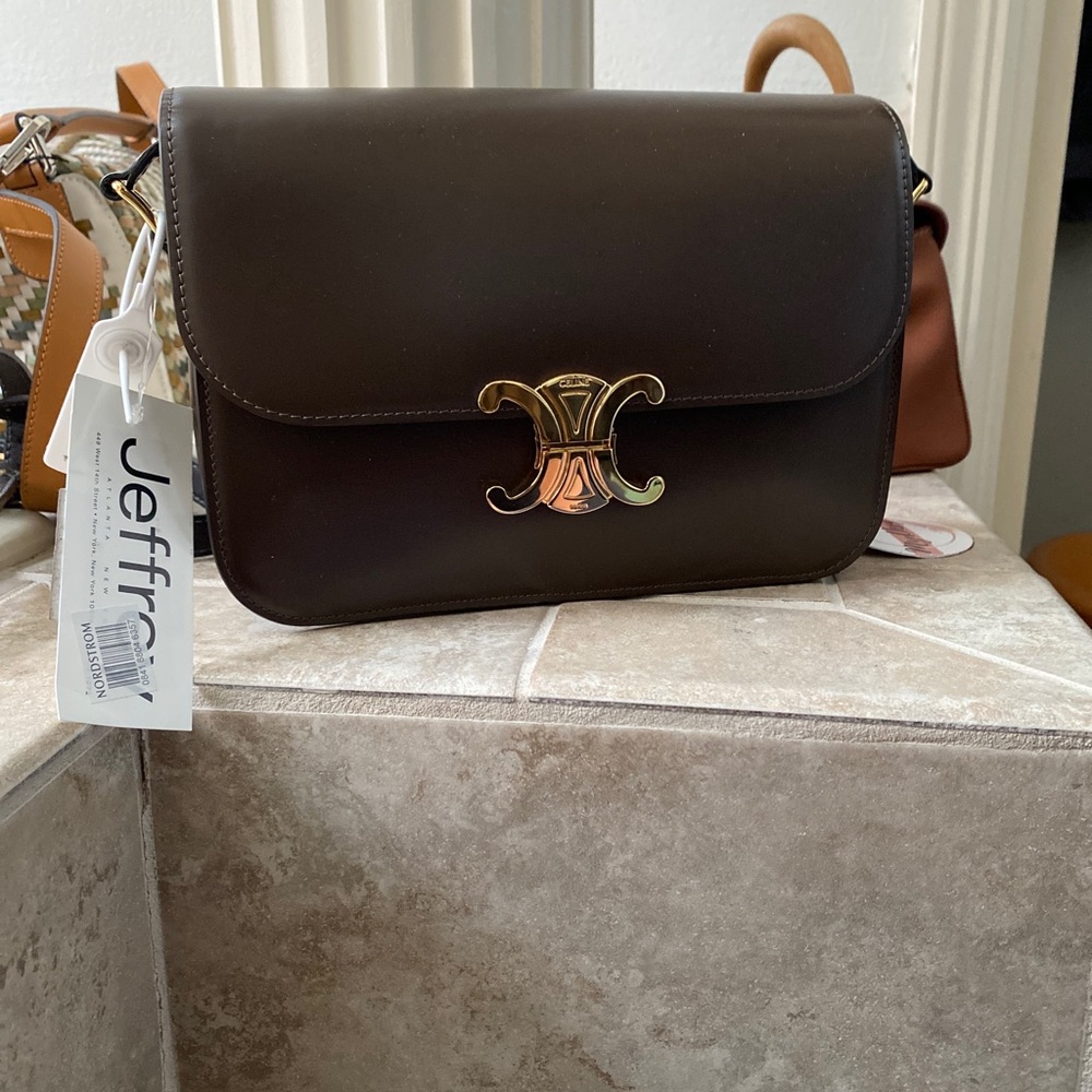 Brand New Celine triomphe bag medium